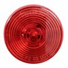 Truck-Lite Lamp, Led Clearance/Marker, Series 30, Reflectorized, 2 In. Round, 10 Diode, Red 3050-P